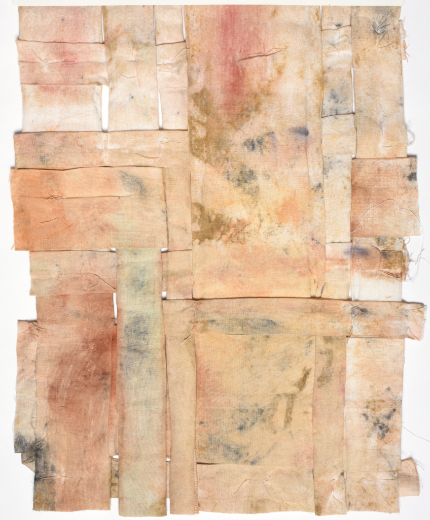 design_09 // material: viscose // pigment: earth & stone